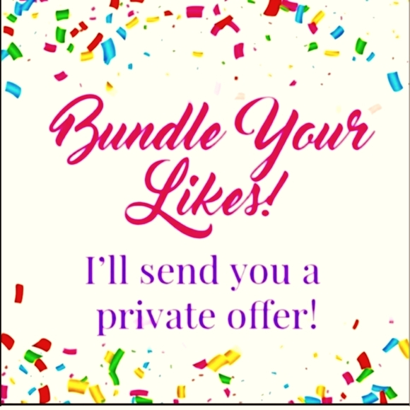 Bundle Your Likes for a Private Offer 😉 - Picture 1 of 1